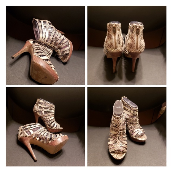 STEVE MADDEN~Nusance Natural Snake. Authentic - Picture 8 of 12